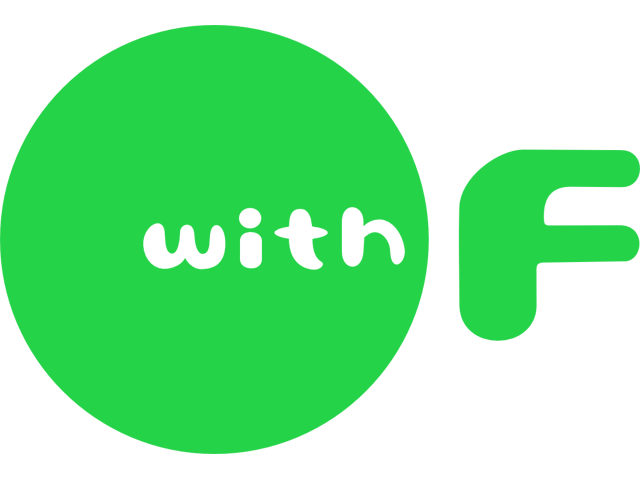 with F